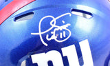 Phil Simms Autographed New York Giants Speed Mini Helmet - Beckett W Hologram