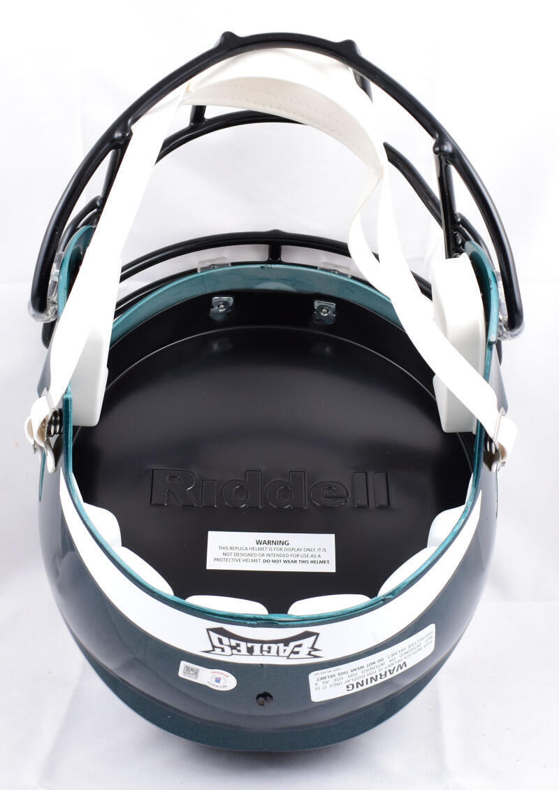 Donovan McNabb Autographed Philadelphia Eagles F/S Speed Helmet- Beckett W Holo