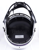 Ray Lewis Autographed Baltimore Ravens F/S Lunar Speed Helmet-Beckett W Hologram