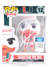 Ray Lewis Autographed Miami Hurricanes Funko #12- Beckett W Hologram *White