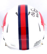 O.J. Simpson Autographed Buffalo Bills 65-73 Speed Mini Helmet w/HOF - JSA W