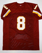 Chip Lohmiller Autographed Maroon Pro Style Stat Jersey w/ SB Champs- JSA W Auth