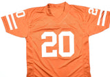 Earl Campbell Autographed Orange College Style Jersey - Beckett W Hologram