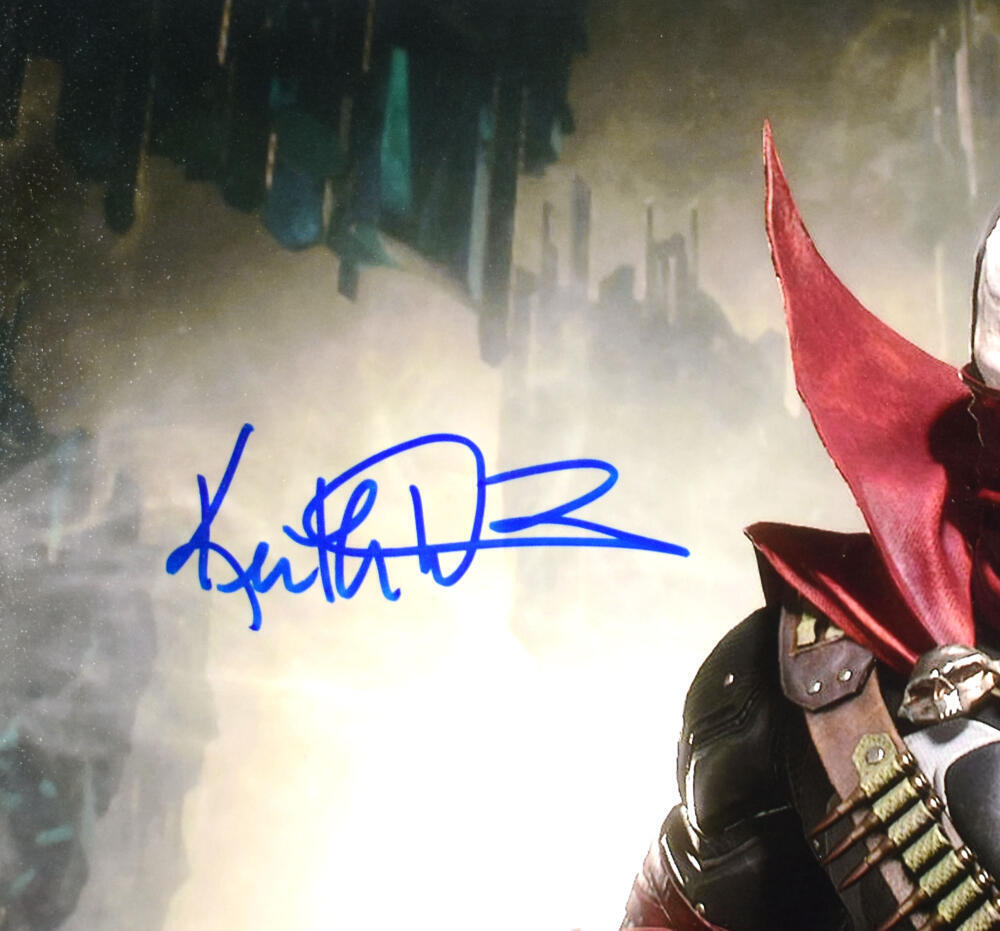 Keith David Autographed 11x14 Spawn Photo -Beckett W Hologram *Blue