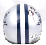 Deion Sanders Autographed Dallas Cowboys Mini Helmet-Beckett W Hologram *Black