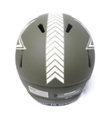 Micah Parsons Autographed Cowboys Salute to Service Speed F/S Helmet- Fanatics