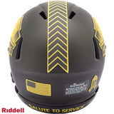 HALL OF FAME - 25 Salute to Service - Speed - Mini FOOTBALL HELMET - #8059923