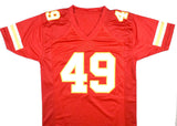 Tony Richardson Autographed Red Pro Style Jersey- Beckett W Hologram *Black
