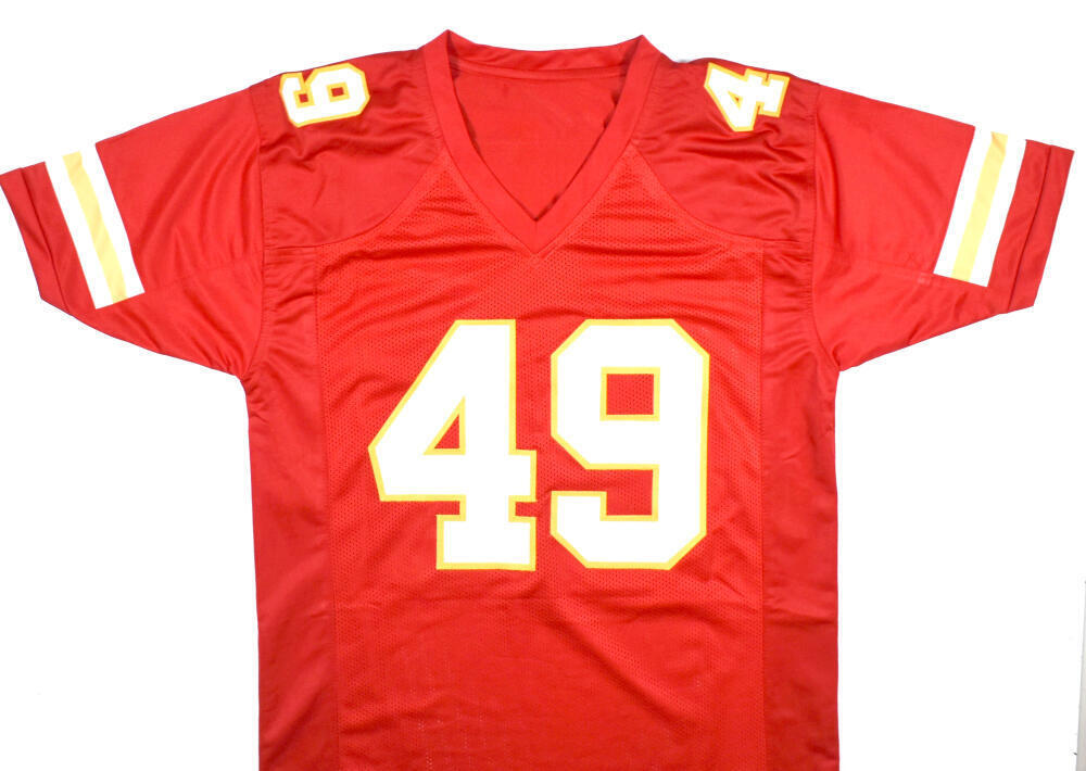 Tony Richardson Autographed Red Pro Style Jersey- Beckett W Hologram *Black