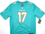 Jaylen Waddle Autographed Miami Dolphins Nike Teal Game Jersey - Fanatics *Black