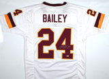 Champ Bailey Autographed White Pro Style Jersey - Beckett W Hologram *Silver *4