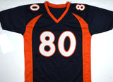 Rod Smith Autographed Blue Pro Style Jersey - Beckett W Hologram *Black