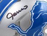 Jameson Williams Autographed Detroit Lions Speed Mini Helmet-Beckett W Hologram