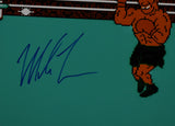Mike Tyson Autographed 16x20 Punch Out Photo- Beckett Hologram *Blue *BOLD