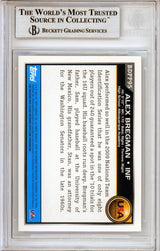 2010 Bowman Draft Prospects #BDPP95 Alex Bregman RC Astros BGS Autograph 10