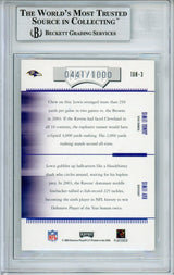 2004 Absolute Memorabilia Team Tandems #TAN3 Ray Lewis / Jamal Lewis Ravens BGS