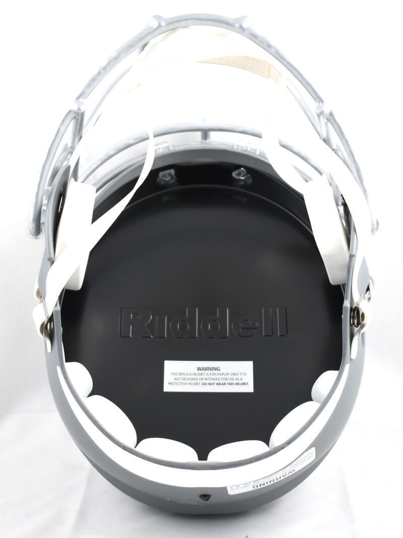 Dallas Goedert Autographed Philadelphia Eagles F/S Slate Speed Helmet - Fanatics