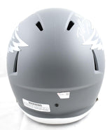 Dallas Goedert Autographed Philadelphia Eagles F/S Slate Speed Helmet - Fanatics