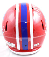 Jim Kelly Autographed Buffalo Bills F/S 87-01 Speed Helmet-Beckett W Hologram