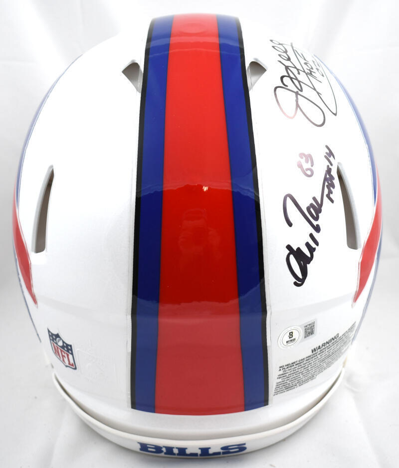 Kelly Thomas Reed Autographed Buffalo Bills F/S Speed Authentic W/ HOF-Beckett