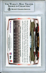 2014 Topps Chrome #169A Johnny Manziel RC Cleveland Browns BGS Autograph 10