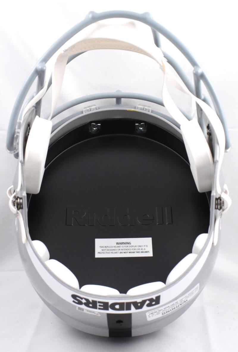 Maxx Crosby Autographed Las Vegas Raiders F/S Speed Helmet - Fanatics *Black