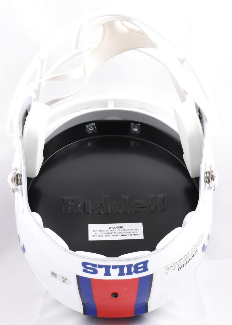 Andre Reed Autographed Buffalo Bills F/S Speed Helmet w/HOF - Beckett W Hologram