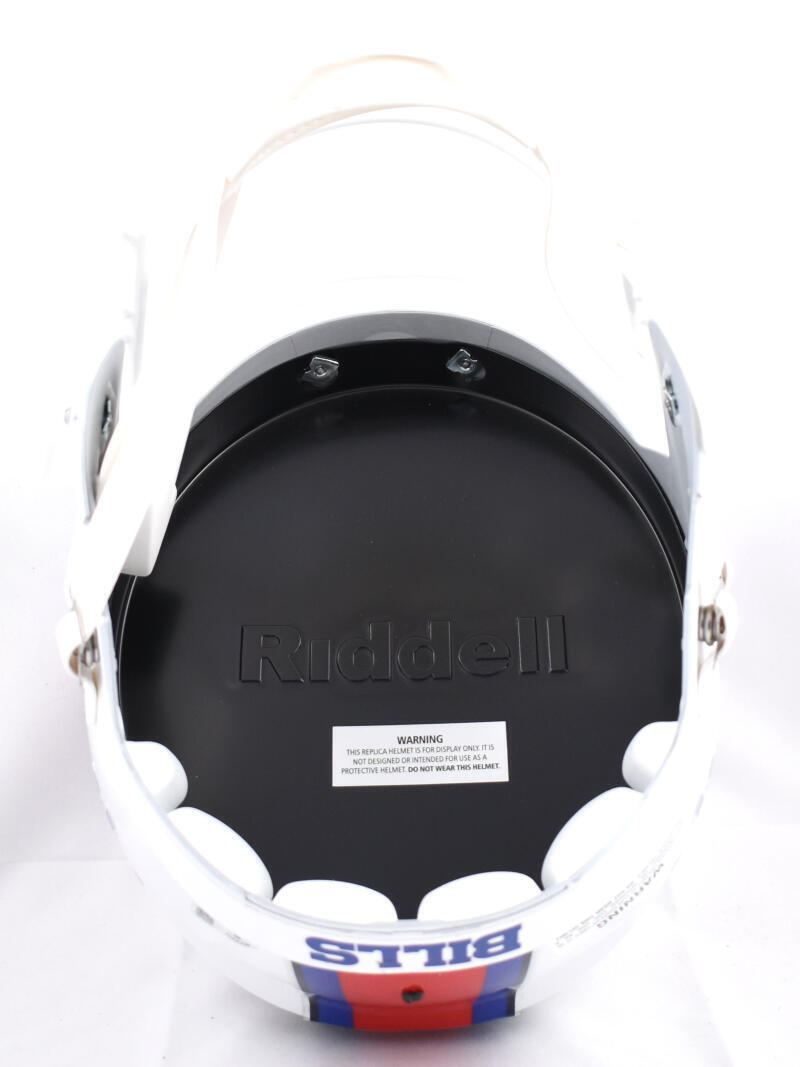 Andre Reed Jim Kelly Thurman Thomas Signed Bills F/S Speed Helmet-Beckett W Holo