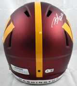 Brian Robinson Jr. Signed Washington Commanders F/S Speed Helmet-Beckett W Holo