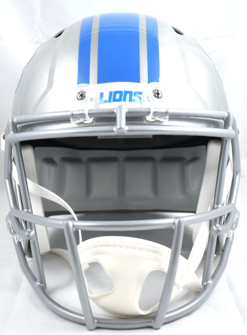 Sam LaPorta Autographed Detroit Lions F/S Speed Helmet- Beckett W Hologram *Blue