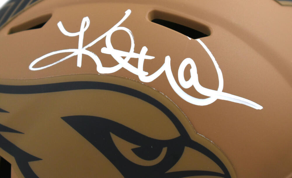 Kurt Warner Signed Cardinals STS II Speed Mini Helmet-Beckett W Hologram