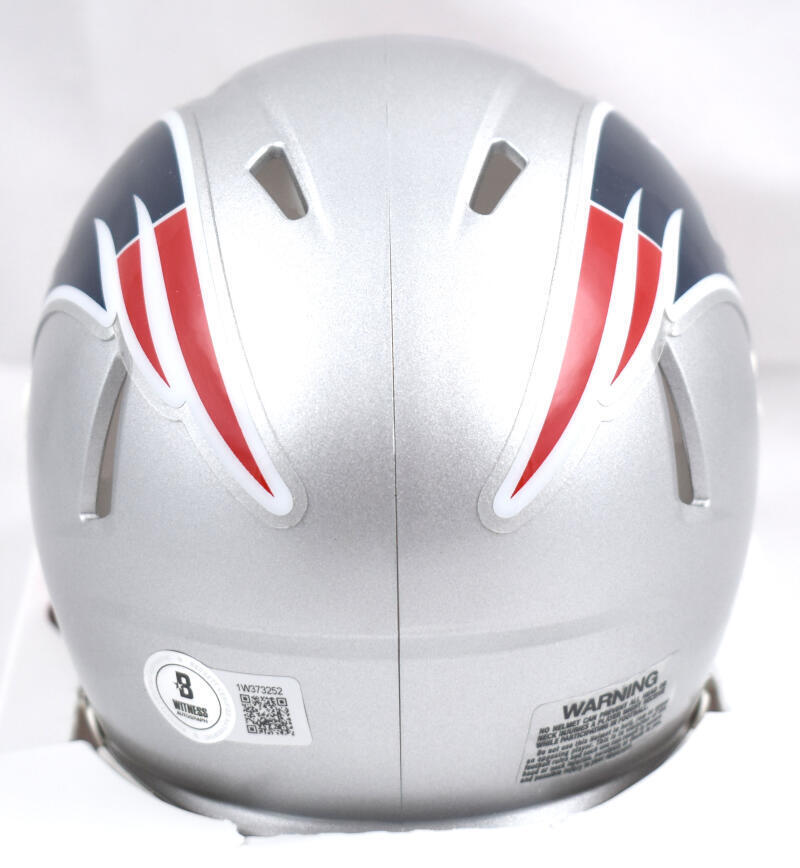 Richard Seymour Autographed Patriots Speed Mini Helmet w/HOF - Beckett W Holo