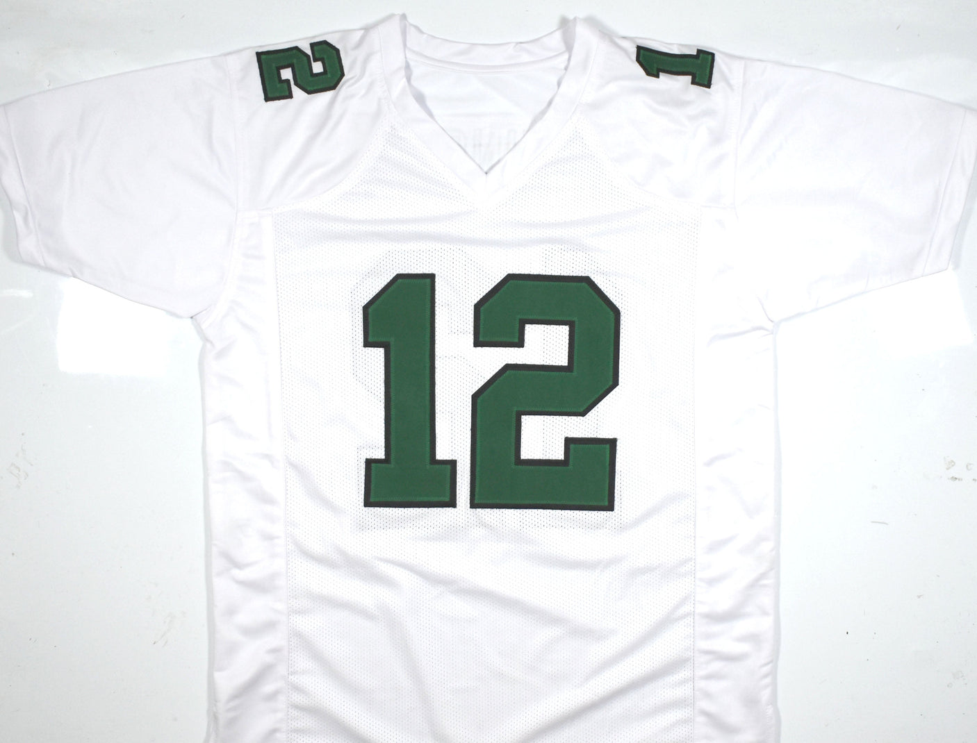Randall Cunningham Autographed White Pro Style Jersey-Beckett W Hologram *Silver