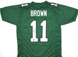 AJ Brown Autographed Kelly Green Pro Style Jersey-Beckett W Hologram *Black