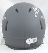 AJ Brown Signed Philadelphia Eagles Slate Speed Mini Helmet-Beckett W Hologram