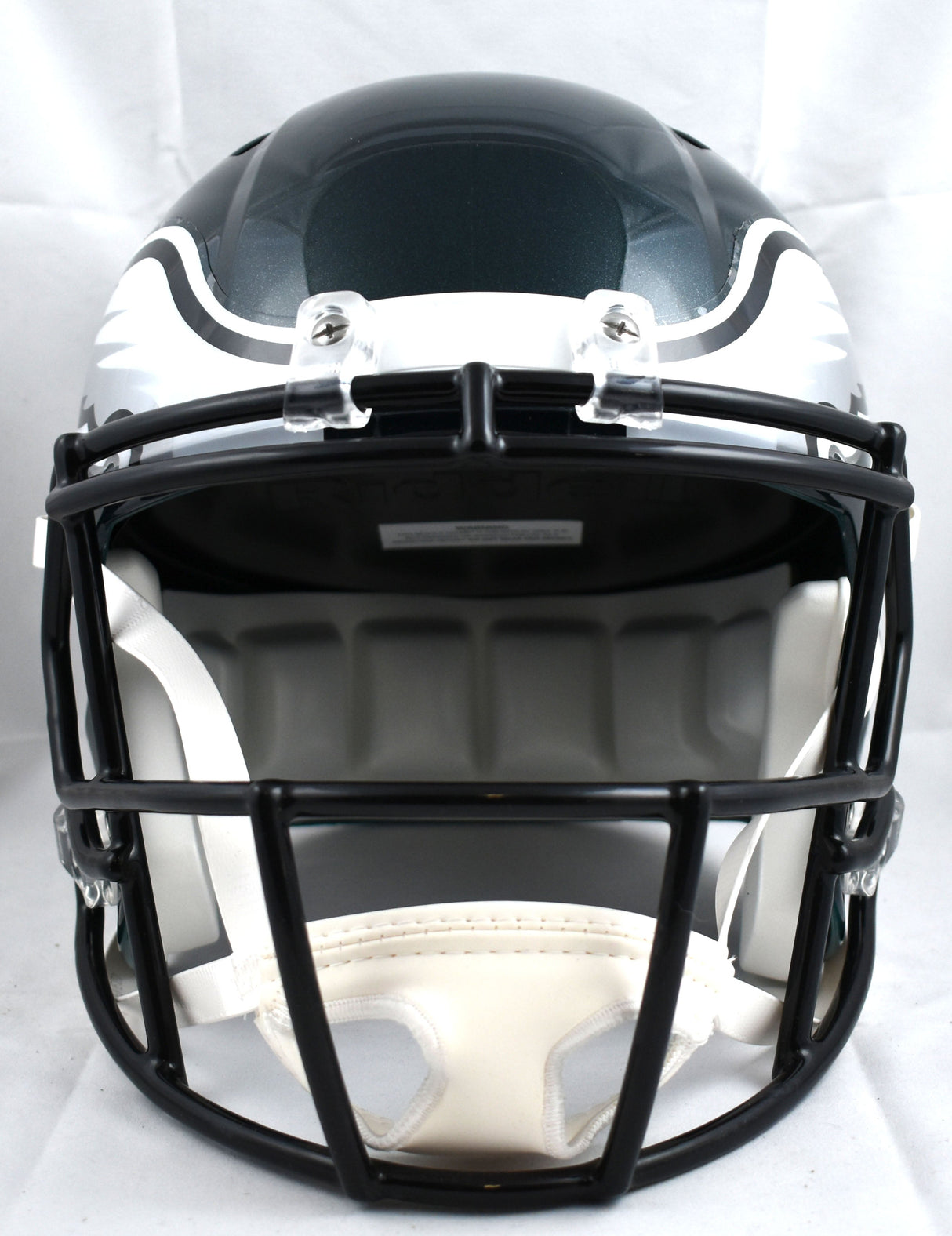 AJ Brown Autographed Philadelphia Eagles F/S Speed Helmet-Beckett W Hologram