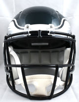 AJ Brown Autographed Philadelphia Eagles F/S Speed Helmet-Beckett W Hologram