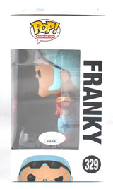 Patrick Seitz Signed Funko POP One Piece Franky w / Inscription #329- JSA #13