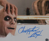 Christopher Lloyd Signed 11x14 Uncle Fester Photo - Beckett W Hologram *Blue #1