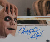 Christopher Lloyd Signed 11x14 Uncle Fester Photo - Beckett W Hologram *Blue #1
