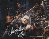 Christopher Lloyd Signed 11x14 Uncle Fester Photo - Beckett W Hologram *White #2