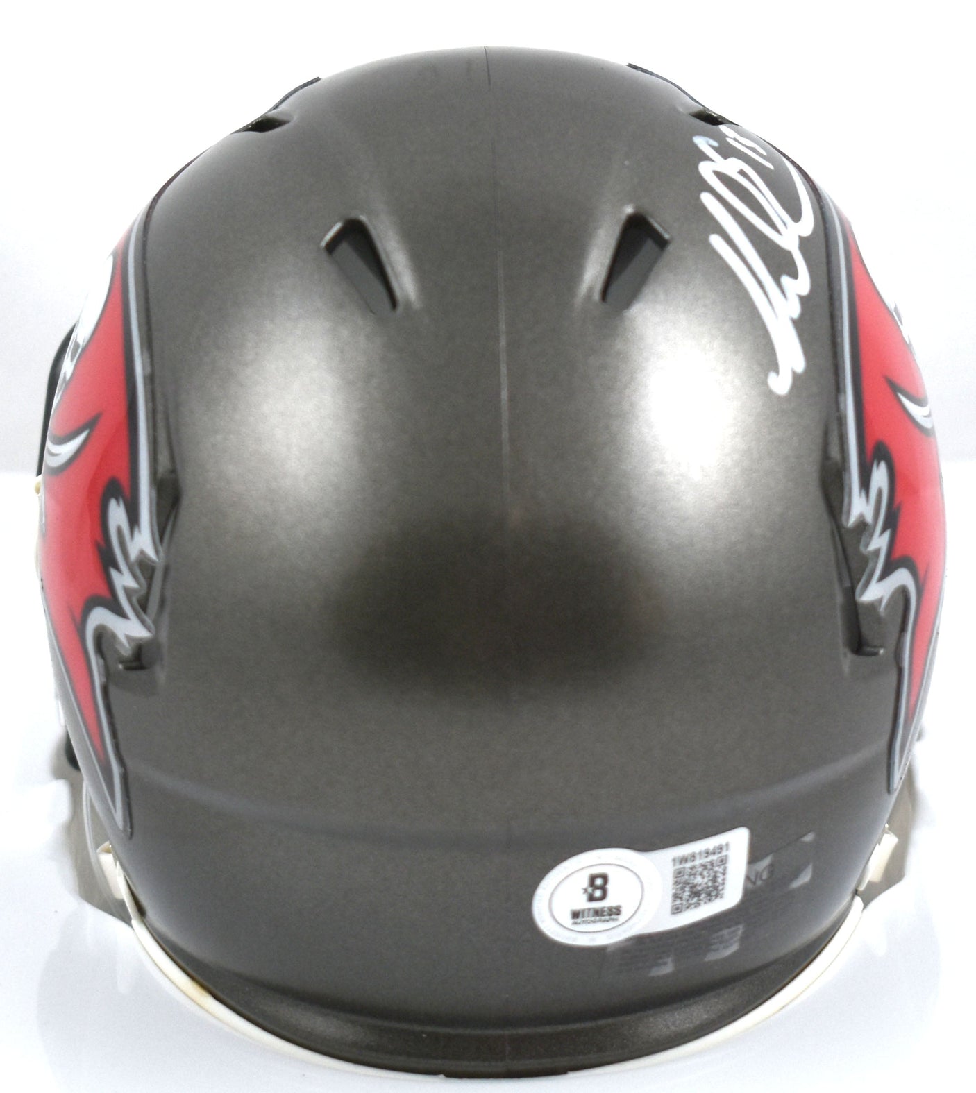 Mike Evans Autographed Tampa Bay Buccaneers Speed Mini Helmet-Beckett W Hologram