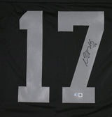 Davante Adams Autographed Black Pro Style Jersey-Beckett Hologram *Black *Up