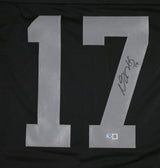 Davante Adams Autographed Black Pro Style Jersey-Beckett Hologram *Black *Up