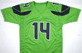 DK Metcalf Autographed Green Pro Style Jersey - Beckett W Hologram *Silver