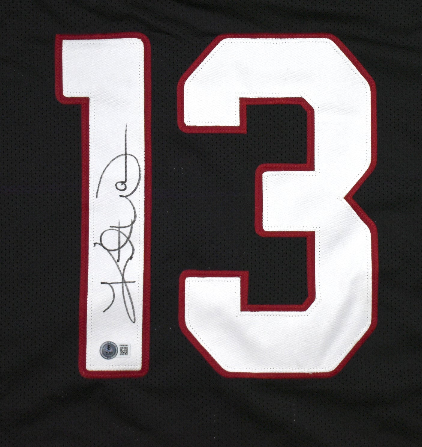 Kurt Warner Autographed Black Pro Style Jersey - Beckett W Hologram *Black
