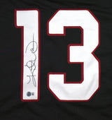 Kurt Warner Autographed Black Pro Style Jersey - Beckett W Hologram *Black