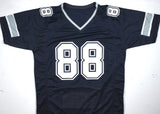 Michael Irvin Autographed Blue Pro Style Stat Jersey - Beckett W Hologram *Black