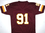Ryan Kerrigan Autographed Maroon Pro Style Jersey - Beckett W Hologram *Black