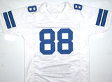 Michael Irvin Autographed White Pro Style Stat Jersey - Beckett W Hologram